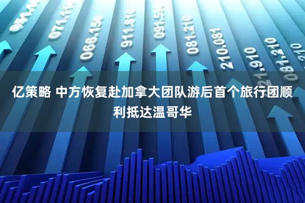 亿策略 中方恢复赴加拿大团队游后首个旅行团顺利抵达温哥华